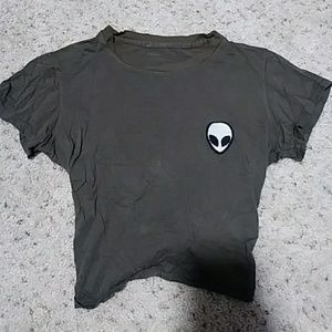 Alien Crop Top